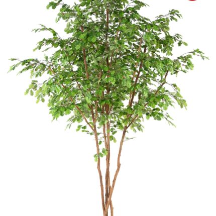 Künstlicher Eichenbaum, ca. 330cm hoch, grün