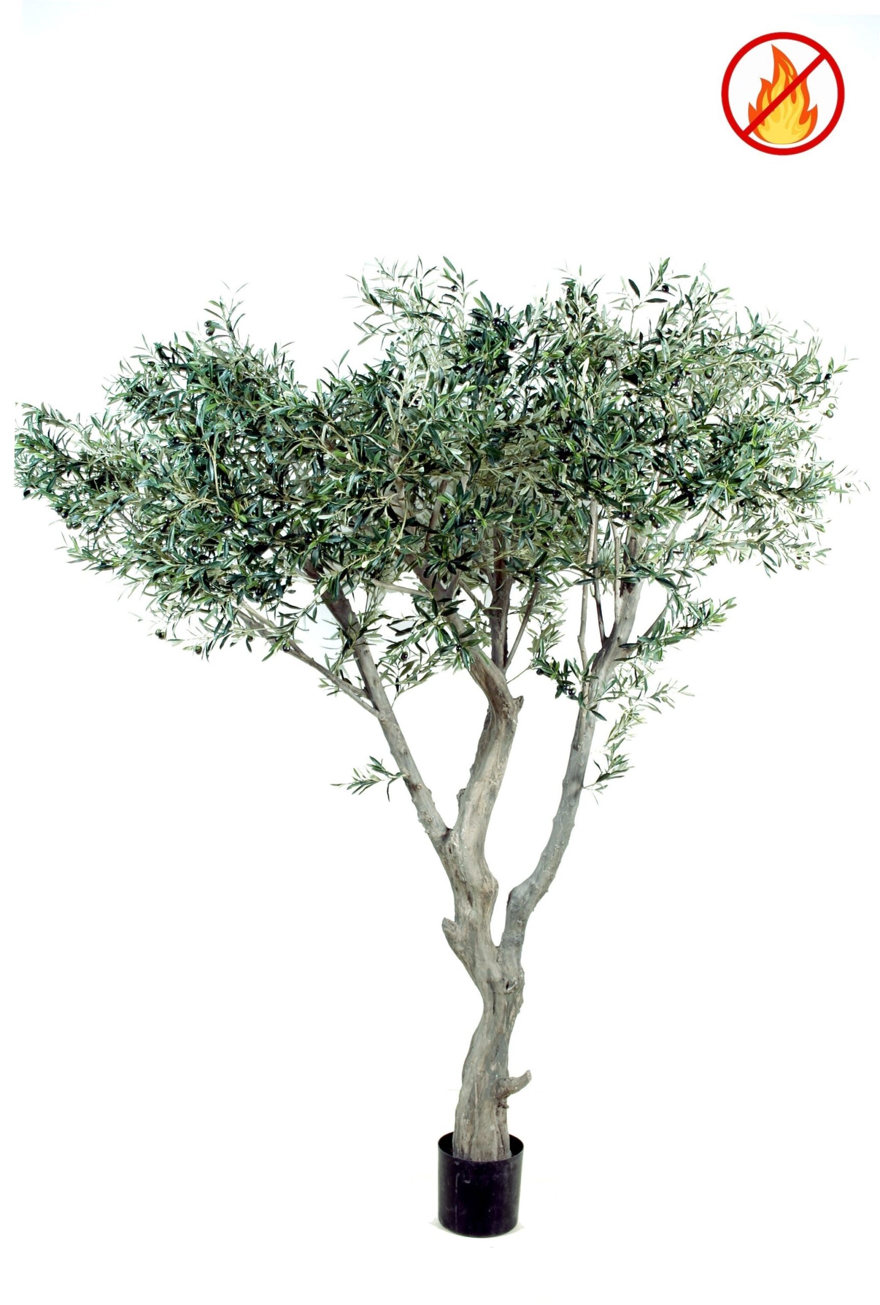Künstlicher Olivenbaum, ca. 240cm hoch, silbergrün 1 Künstlicher Olivenbaum, ca. 240cm hoch, silbergrün