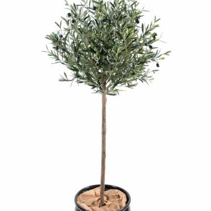 Künstlicher Olivenbaum, ca. 180cm hoch, silbergrün