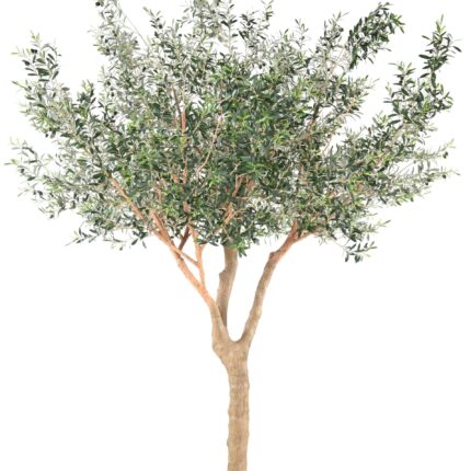 Künstlicher Olivenbaum, ca. 370cm hoch, silbergrün