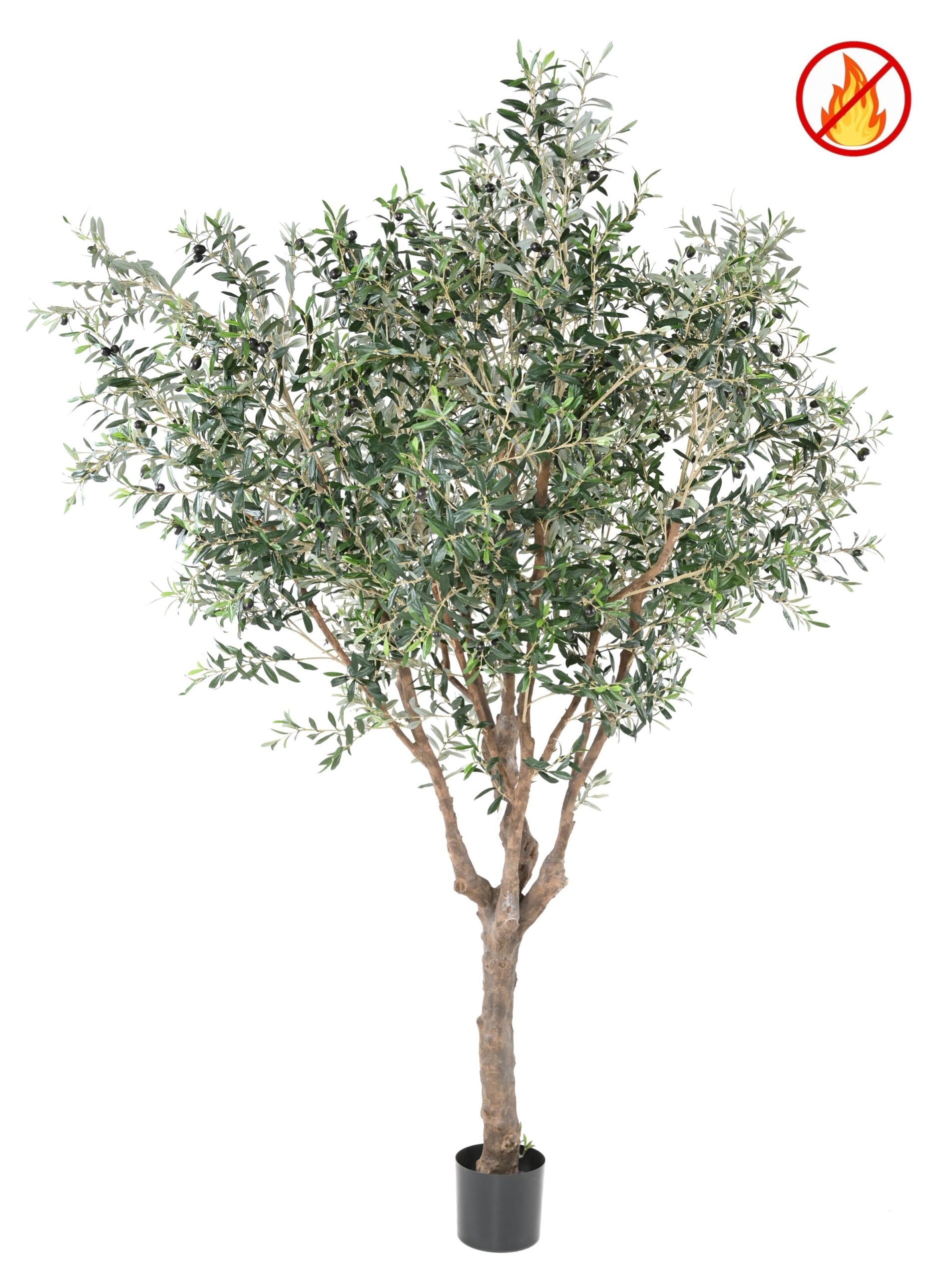 Künstlicher premium Olivenbaum, Schwerentflammbar B1/RF2, ca. 270cm 1 Künstlicher premium Olivenbaum, Schwerentflammbar B1/RF2, ca. 270cm