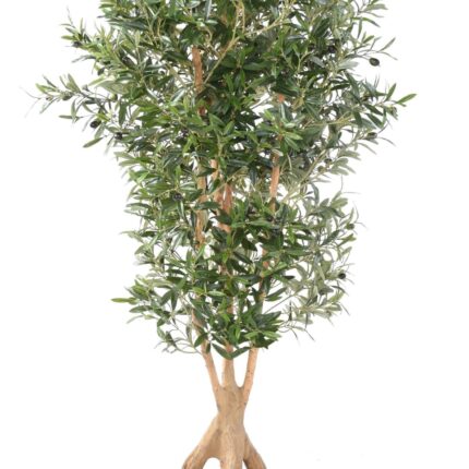 Künstlicher Olivenbaum, ca. 175cm hoch, silbergrün