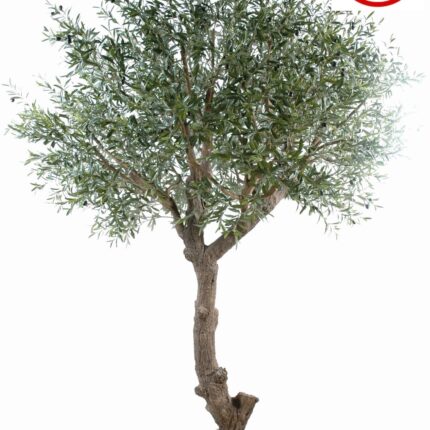 Künstlicher - sehr echtaussehender Olivenbaum, ca. 270cm - Schwer entflammbar