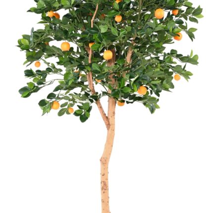 Künstlicher Orangenbaum, ca. 185cm hoch, grün