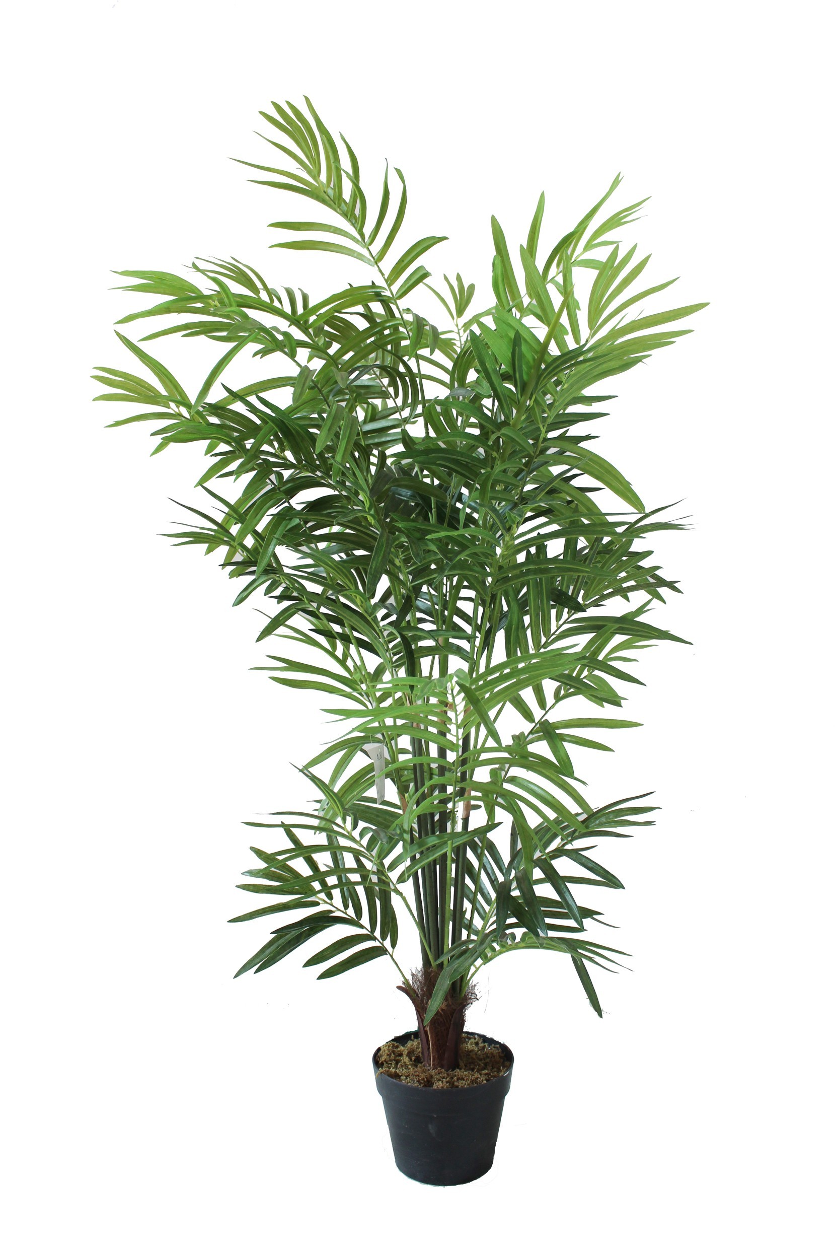 Künstlicher Zimmerpalmenbaum, ca. 120cm, grün 1 Künstlicher Zimmerpalmenbaum, ca. 120cm, grün