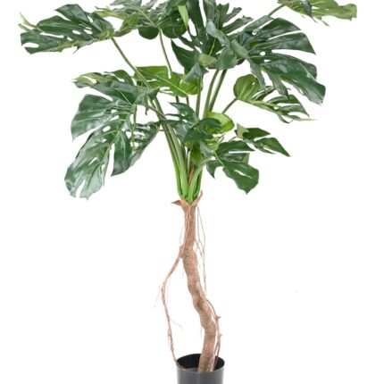 Künstlicher Philodendron Monstera, ca. 130cm hoch, grün
