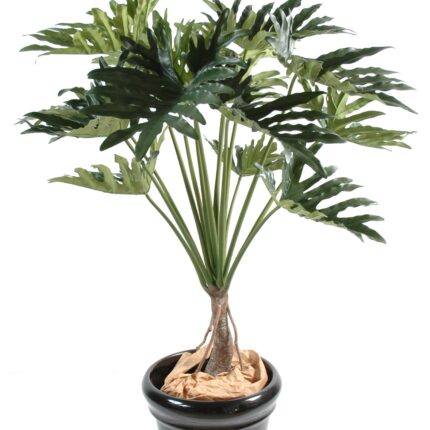 Künstlicher Philodendron Selloum, ca. 120cm hoch, grün