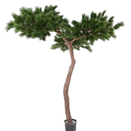 Künstliche Regenschirmkiefer, ca. 240cm hoch, grün