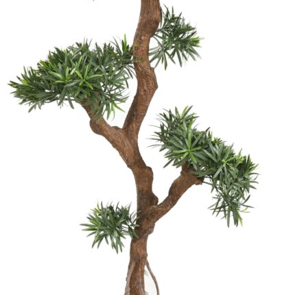 Künstlicher Podocarpus Wolkenbaum, ca. 135cm hoch, grün