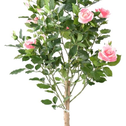Künstlicher Rosenbaum, ca. 150cm hoch, rosa
