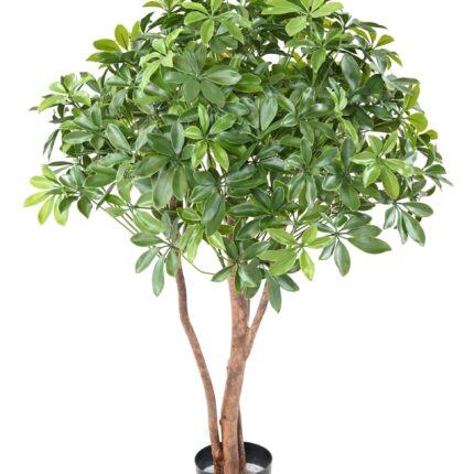 Künstlicher Schefflera Busch, ca 110cm - UV-Beständig, grün