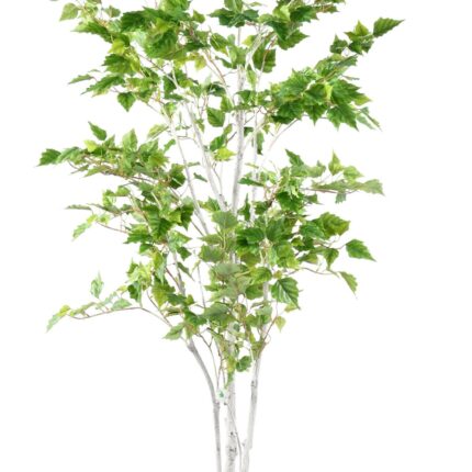 Künstlicher Birkenbaum, ca. 180cm hoch, grün