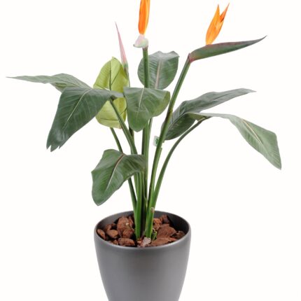 Künstliche Strelitzia, ca. 95cm, bunt