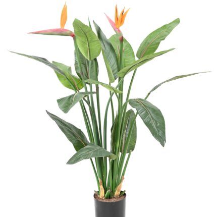 Künstliche Strelitzie, ca. 110cm, bunt