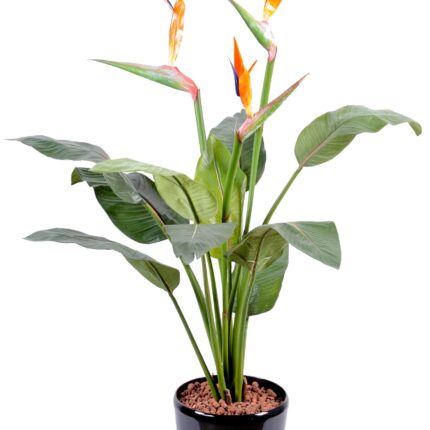 Künstliche Strelitzia, ca. 98cm, bunt