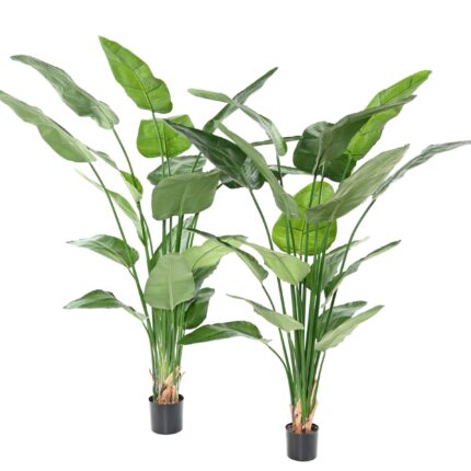 Künstliche Strelitzia Nicolai, ca. 185cm, grün