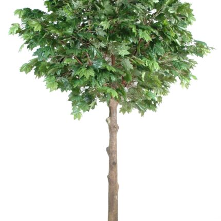 Künstlicher Platanenbaum, ca. 260cm hoch, grün