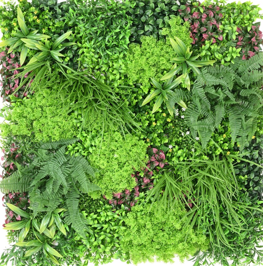 Kunsthecken-Paneel | Kornelius, 100x100cm - UV-Beständig 1 Kunsthecken-Paneel | Kornelius, 100x100cm - UV-Beständig