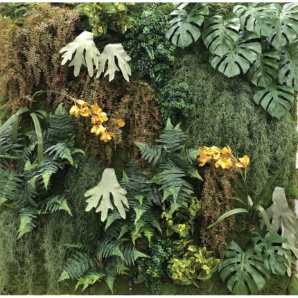 Pflanzenwand | Individuelle Anfertigung auf Bestellung -  200×200cm