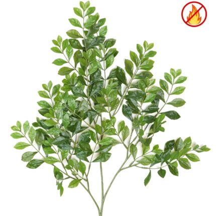 Akazienzweig, ca 70cm, Schwer entflammbar B1/RF2, grün