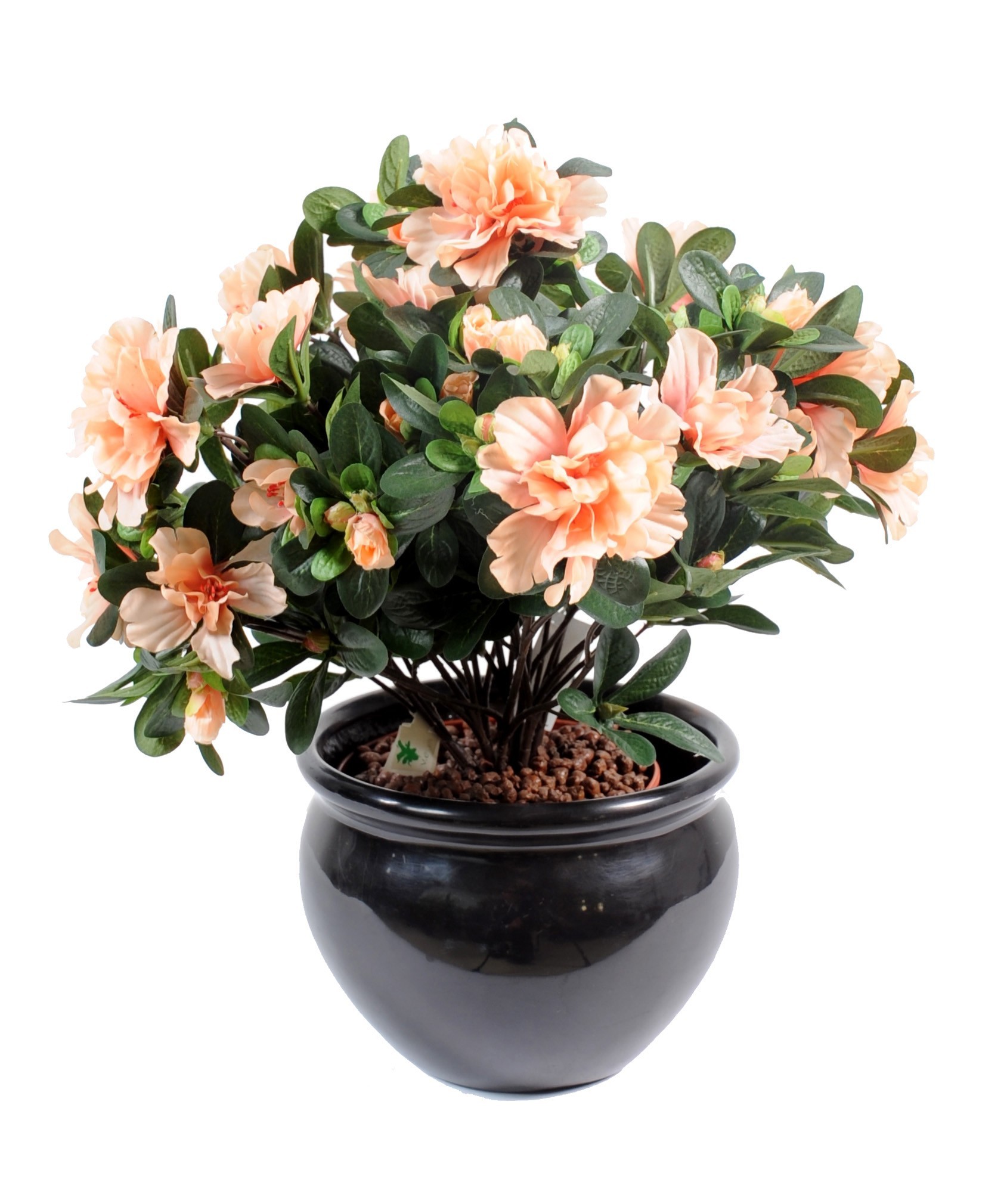 Künstliche Azalee, ca 35cm, hellrot 1 Künstliche Azalee, ca 35cm, hellrot