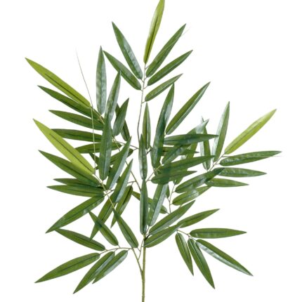 Künstlicher Bambuszweig, ca 77cm, UV-beständig, grün