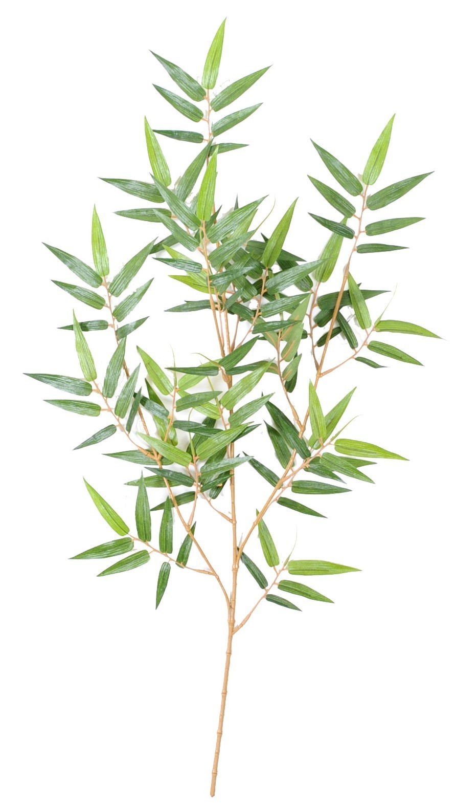 Künstlicher Bambus Zweig, ca 69cm, grün 1 Künstlicher Bambus Zweig, ca 69cm, grün