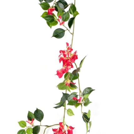 Bougainvillea Girlande, ca 110cm, Schwer entflammbar B1/RF2, fuchsia