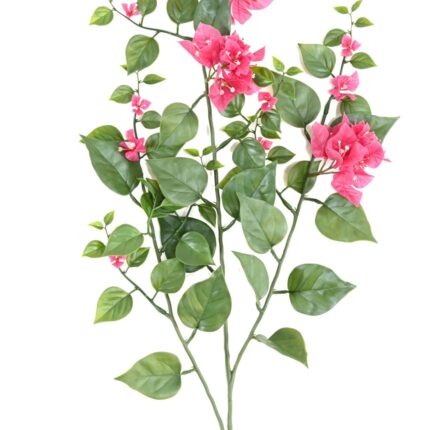 Künstlicher Bougainvillea Zweig, ca 90cm, UV-Beständig, fuchsia