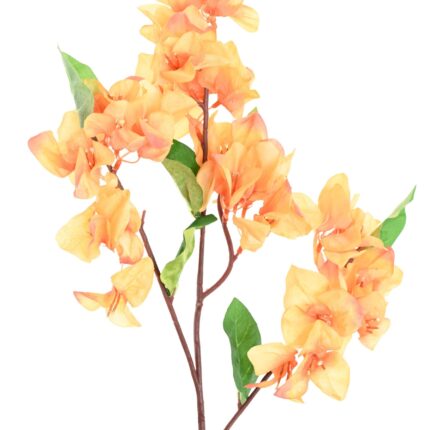 Künstliche Bougainvillea, orange, ca. 68cm hoch