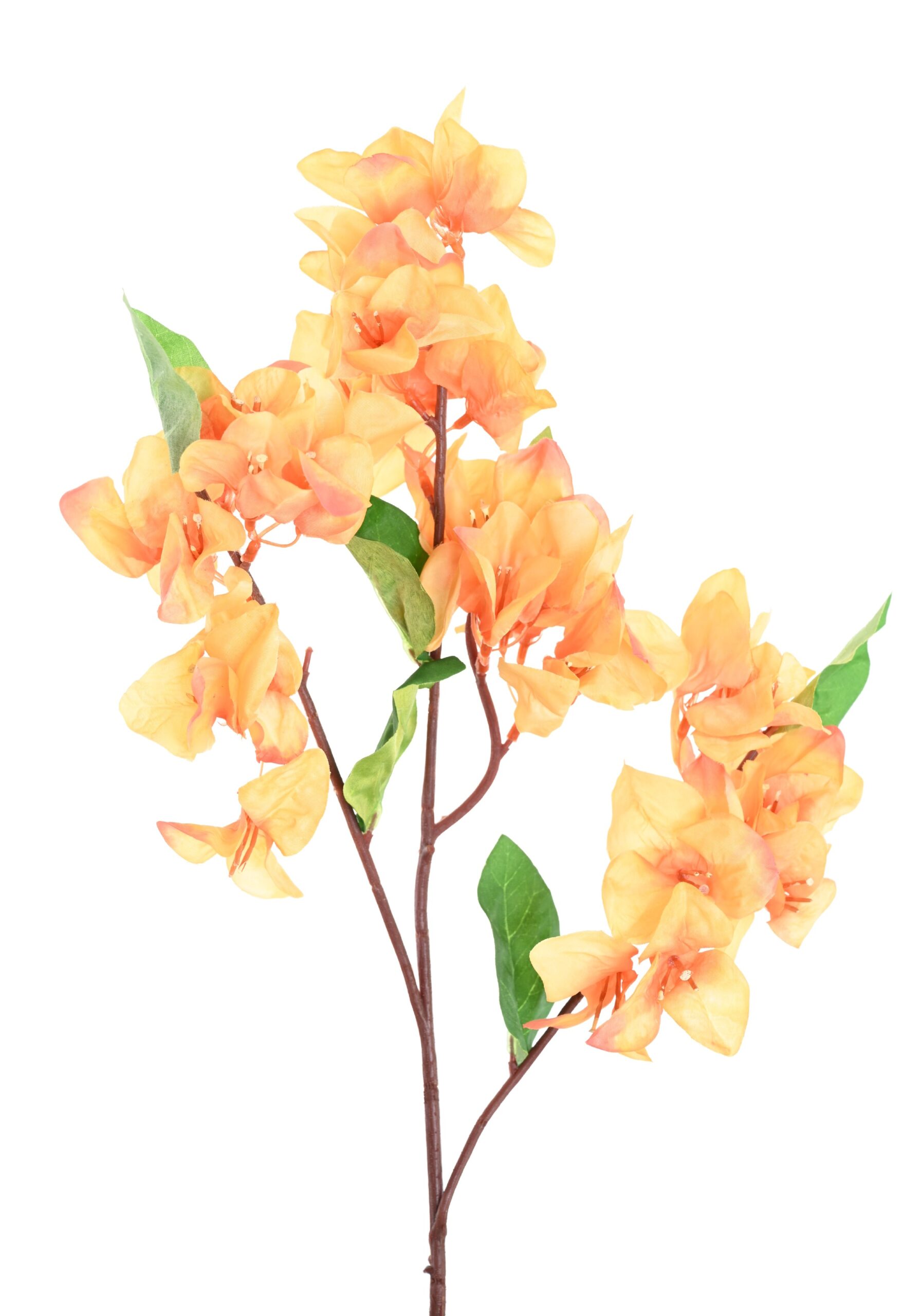 Künstliche Bougainvillea, orange, ca. 68cm hoch 1 Künstliche Bougainvillea, orange, ca. 68cm hoch