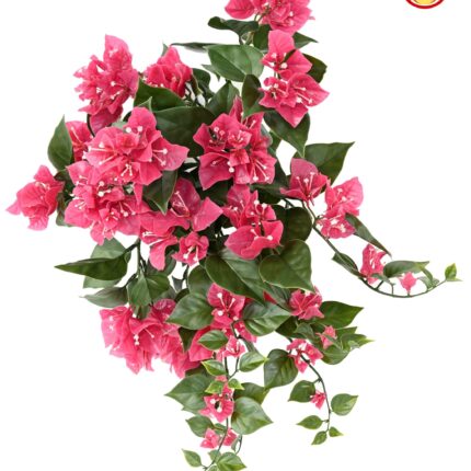 Künstliche Bougainvillea Hängepflanze, ca. 40cm, fuchsia