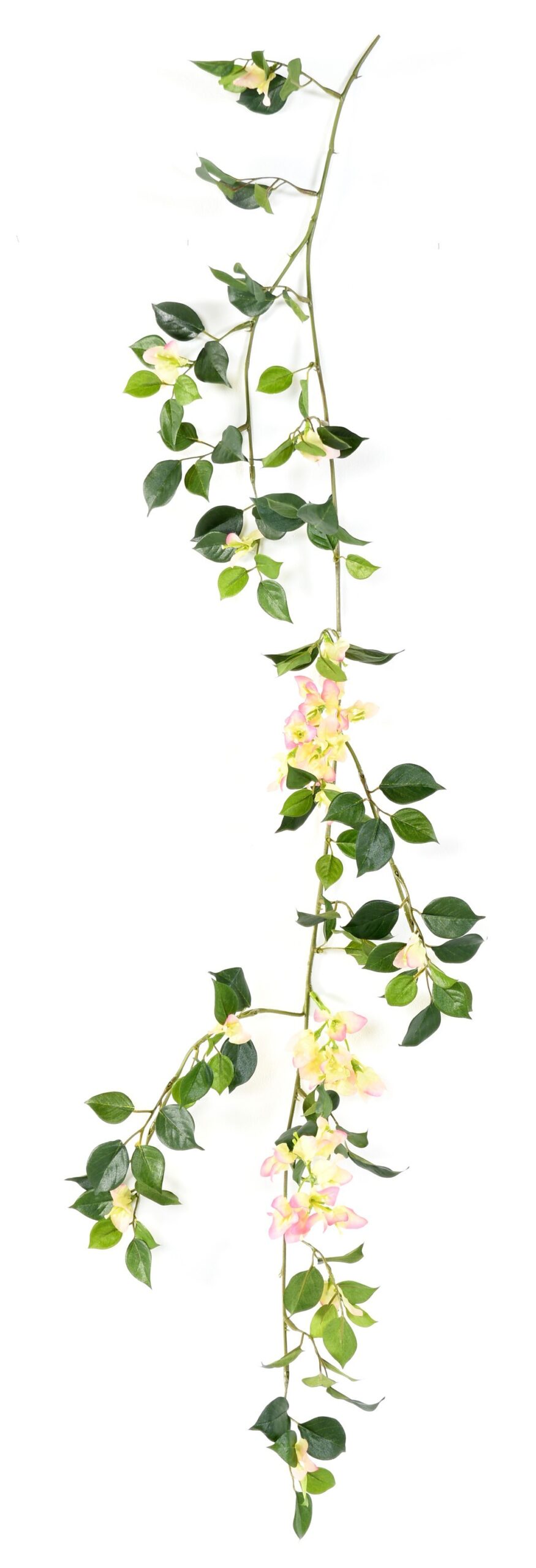 Künstliche Bougainvillea Girlande, ca 110cm, weiss 1 Künstliche Bougainvillea Girlande, ca 110cm, weiss