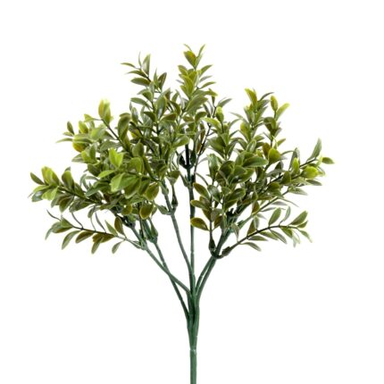 Künstlicher Buchsbaumzweig, ca 40cm, grün