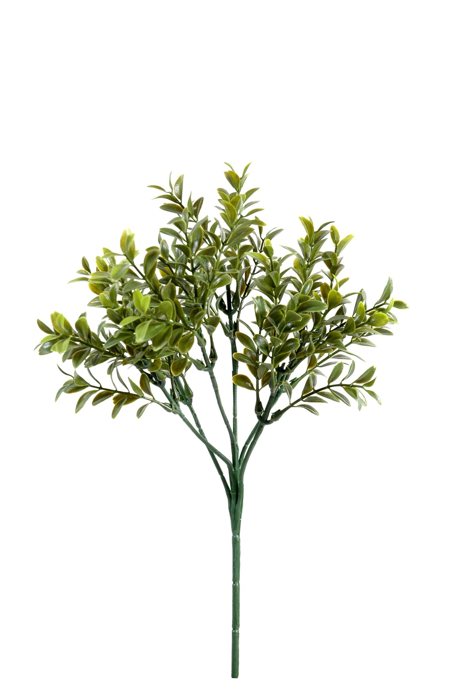 Künstlicher Buchsbaumzweig, ca 40cm, grün 1 Künstlicher Buchsbaumzweig, ca 40cm, grün