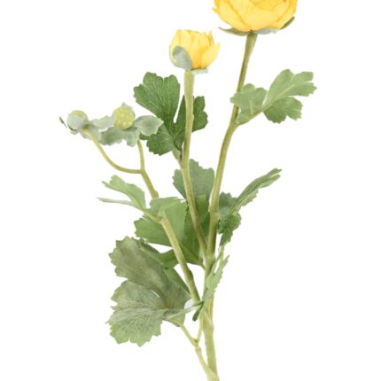 Künstlicher Butterblumenstängel, gelb, ca. 55cm hoch