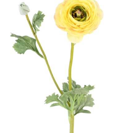 Künstlicher Butterblumenstängel, gelb, ca. 68cm hoch