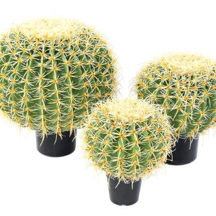 Künstlicher Kaktus, 35cm hoch, pflegeleicht und grün