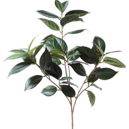 Künstlicher Camellia Japonica Zweig, ca 70cm, grün