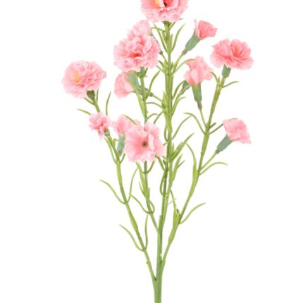 Künstliche Nelke, pink, ca. 64cm hoch - Pflegeleicht!