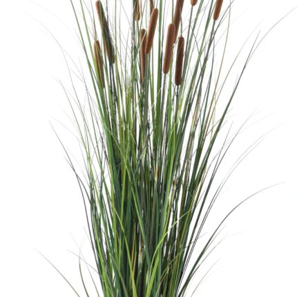 Künstliche Schilfrohrpflanze, 150cm hoch, grün
