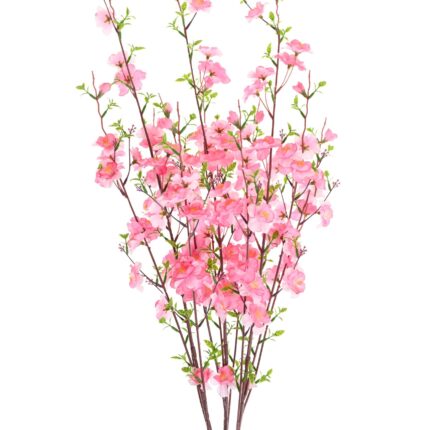 Künstlicher Kirschblütenzweig, ca 105cm, pink