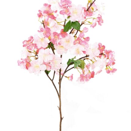 Künstlicher Kirschzweig, ca 105cm, pink