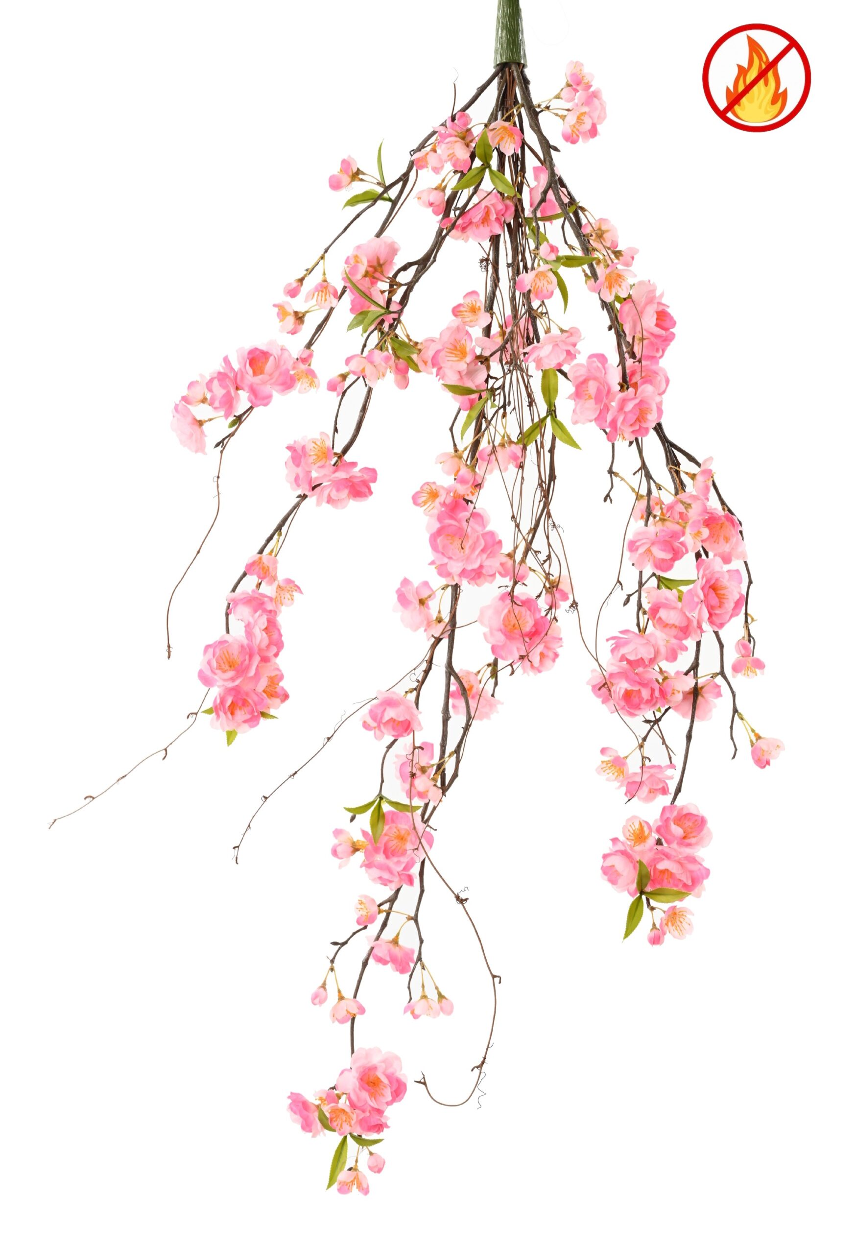 Künstliche Kirschblüten Hängepflanze, ca. 85cm 1 Künstliche Kirschblüten Hängepflanze, ca. 85cm