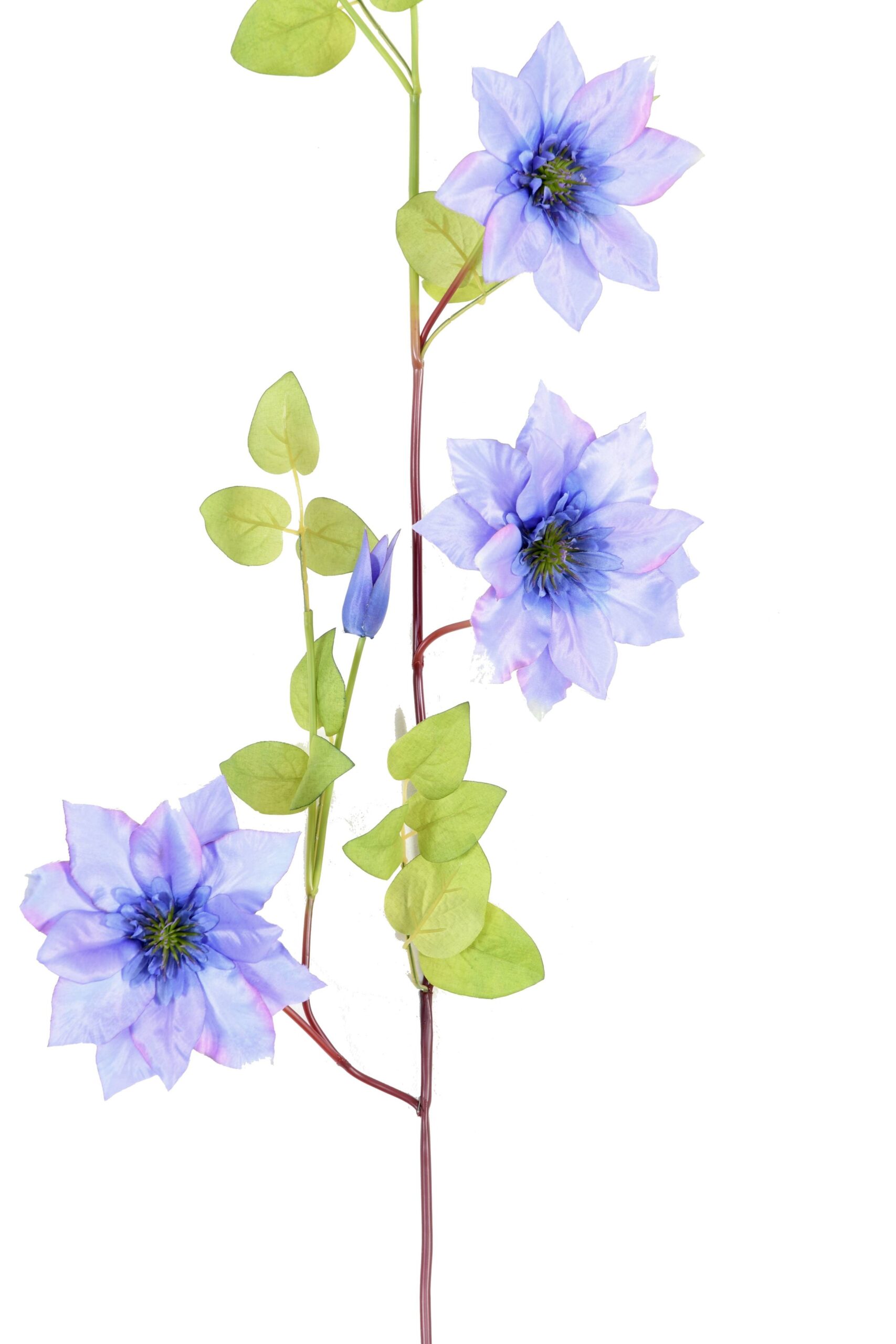 Künstliche Clematis Blume, ca 107cm, lila 1 Künstliche Clematis Blume, ca 107cm, lila