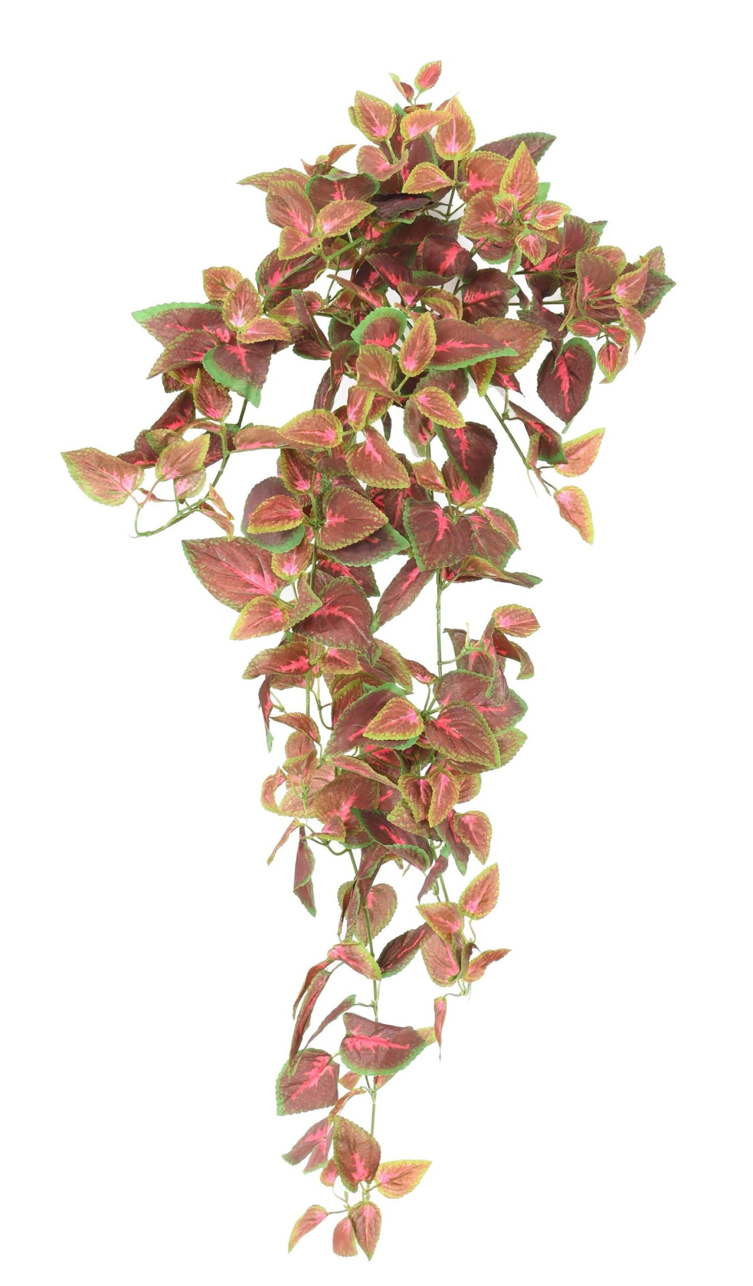 Künstlicher Hängebusch Coleus, ca. 75cm 1 Künstlicher Hängebusch Coleus, ca. 75cm