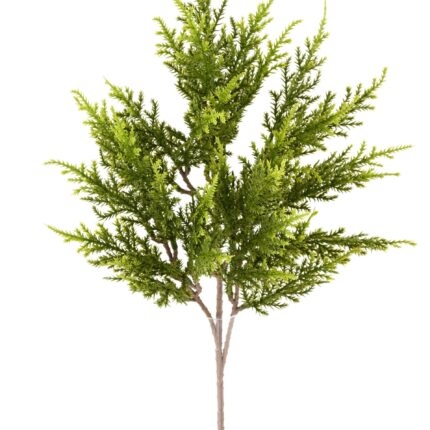 Künstlicher Zypressen-Zweig, ca 55cm, bunt