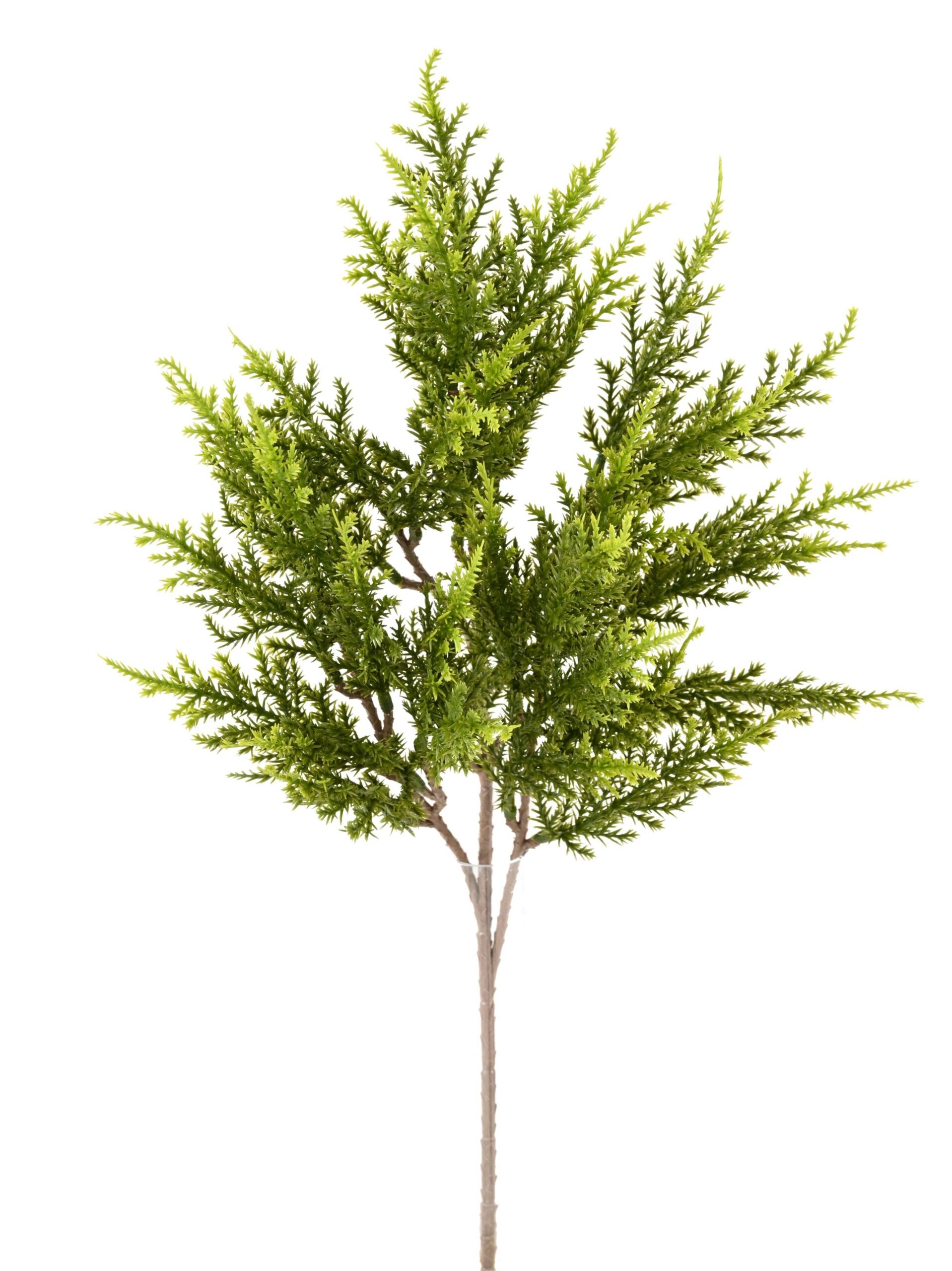 Künstlicher Zypressen-Zweig, ca 55cm, bunt 1 Künstlicher Zypressen-Zweig, ca 55cm, bunt