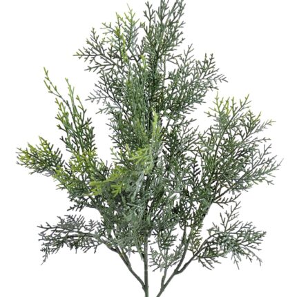 Künstlicher Zypressenzweig, ca 55cm, grün