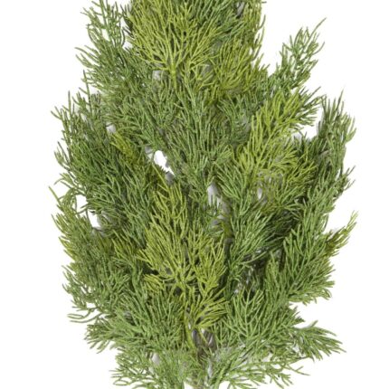 Künstlicher Zypressenzweig, ca 66cm, grün